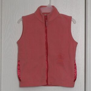New Legends Pink Fleece Vest